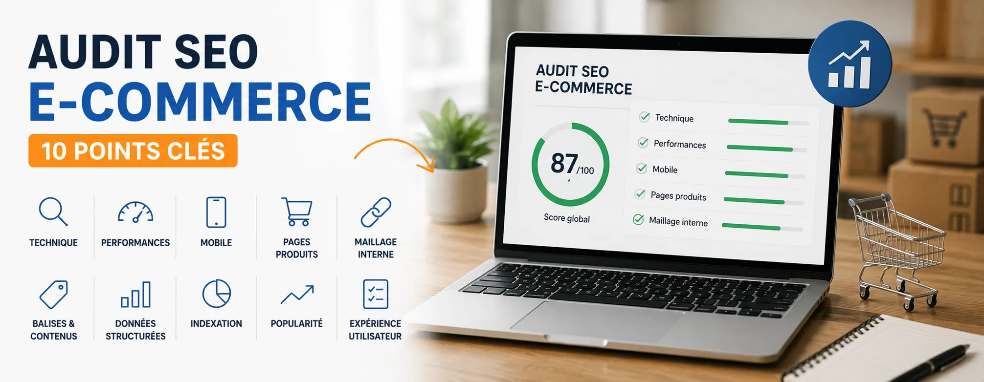 Audit SEO e-commerce : les 10 points à vérifier pour savoir pourquoi vos concurrents vous dépassent sur Google